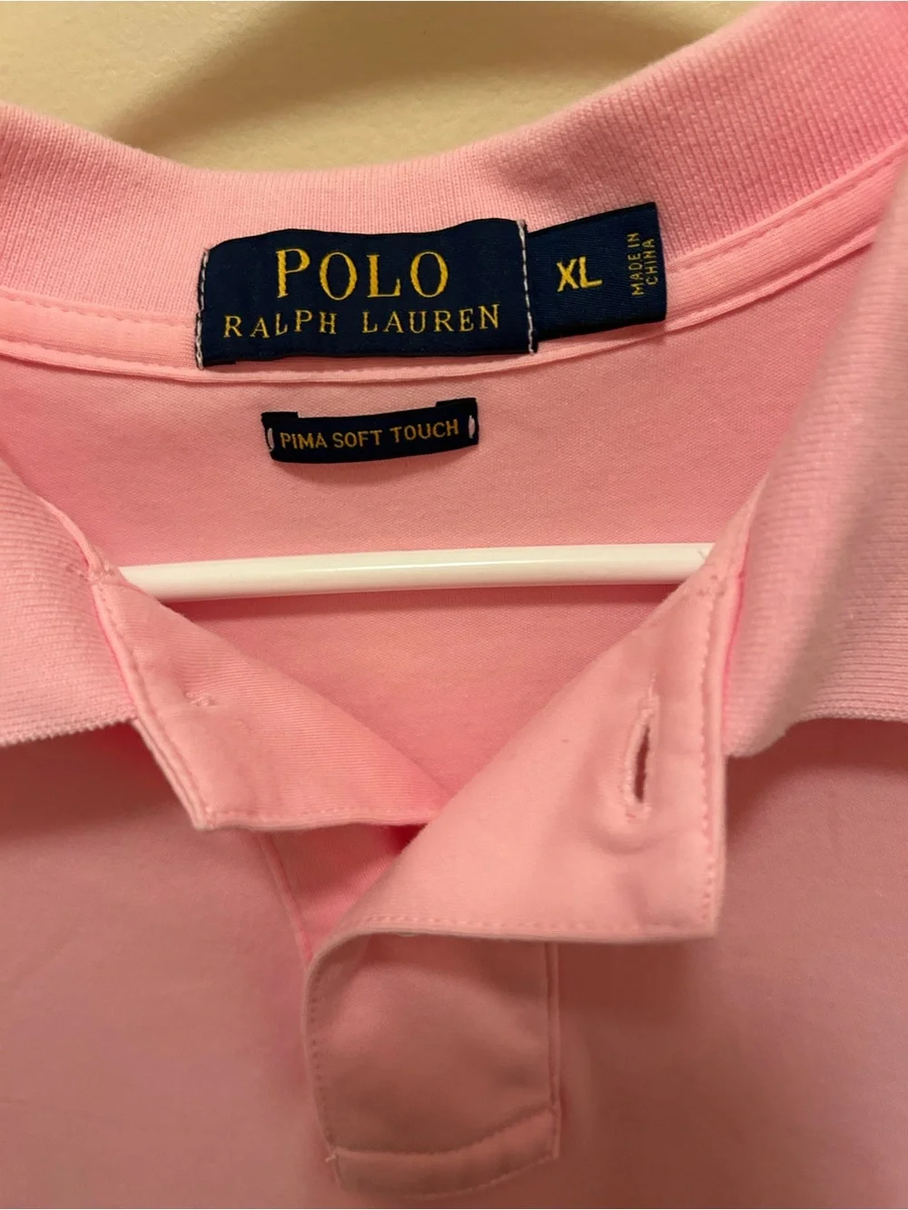 Polo by Ralph Lauren Men’s Pink Short-Sleeve Polo with Pony Logo